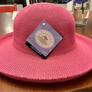 Wallaroo Pink Packable Sun Hat